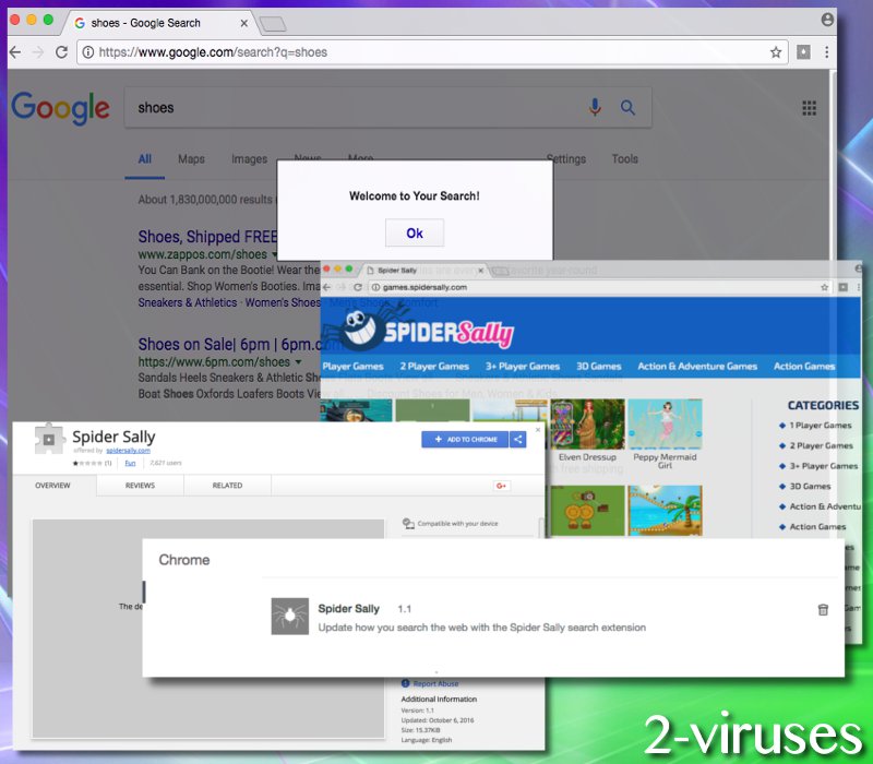 Spidersally.com virus