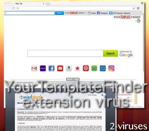 YourTemplateFinder extension virus