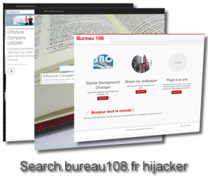 Search.bureau108.fr hijacker