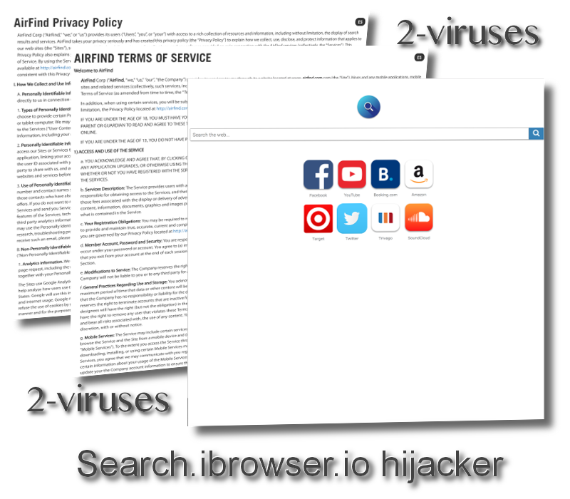 Search.ibrowser.io hijacker virus remove