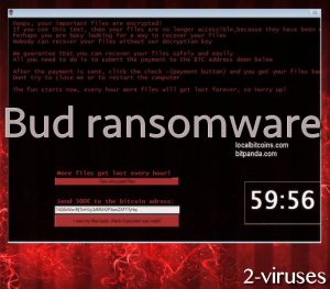 Bud ransomware virus