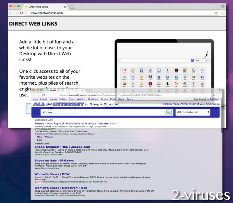 Directweblinks.com redirect virus