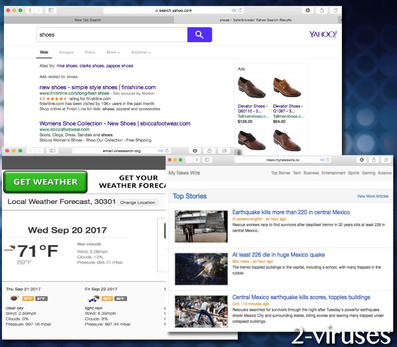 Email.onesearch.org redirect virus