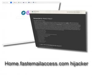 Home.fastemailaccess.com hijacker