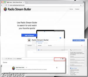 Home.radiostreambutler.com virus