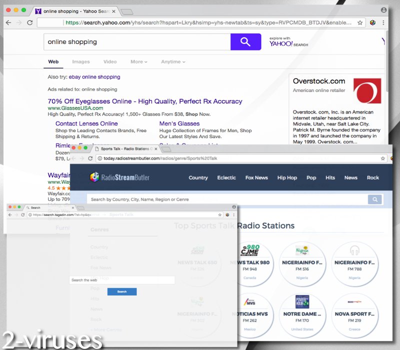 Radiostreambutler.com virus