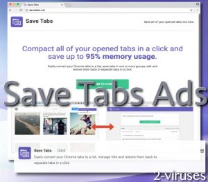 Save Tabs Ads