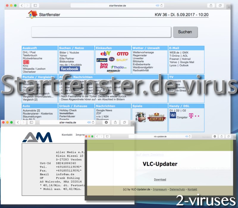 Startfenster.de virus