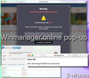 Winmanager.online pop-up
