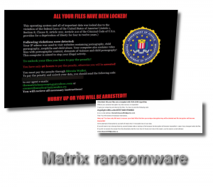 Matrix ransomware
