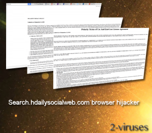 Search.hdailysocialweb.com browser hijacker