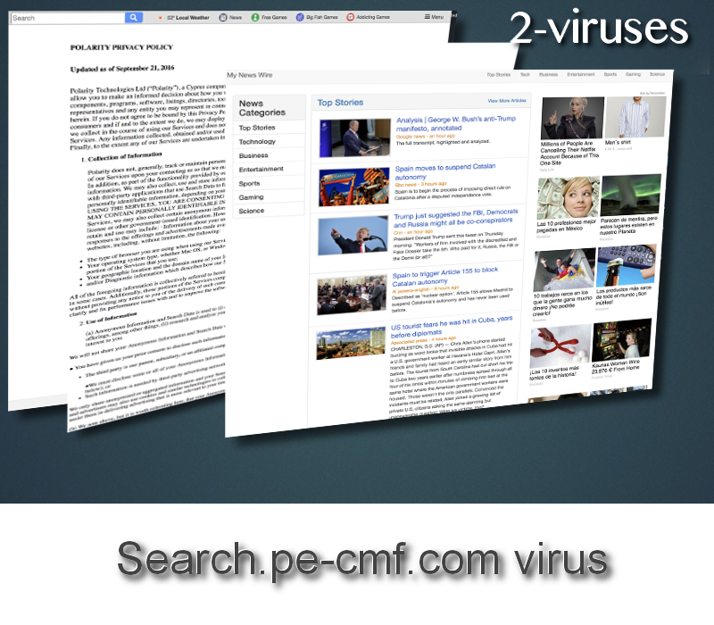 Search.pe-cmf.com virus remove