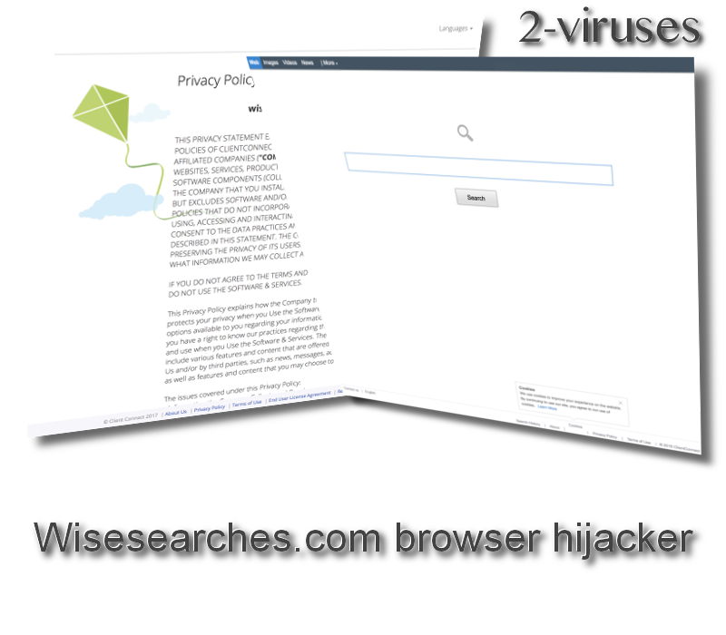Wisesearches.com browser hijacker remove