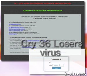 Cry36 Losers virus