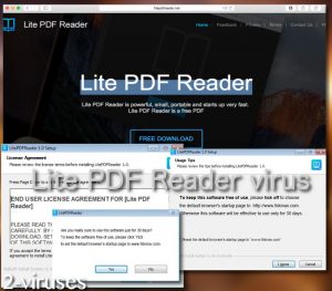 Lite PDF Reader virus