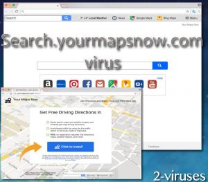 Search.yourmapsnow.com virus