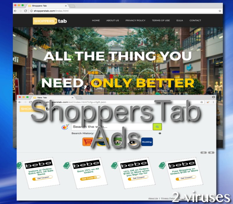 Shoppers Tab ads
