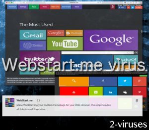 Webstart.me virus