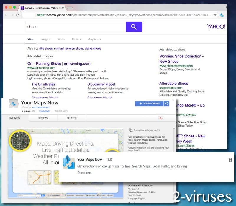 Yourmapsnow.com virus