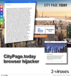 CityPage.today browser hijacker