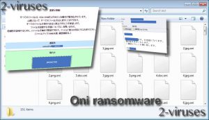 Oni ransomware