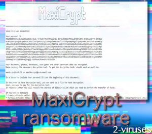 MaxiCrypt ransomware