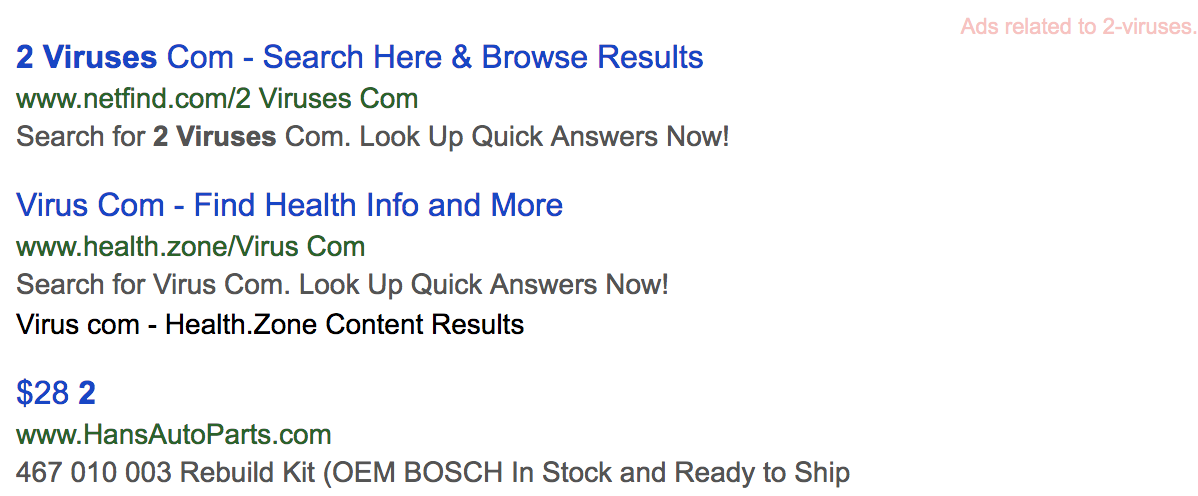 Aguea search results