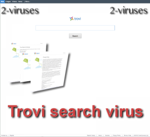 Trovi search virus