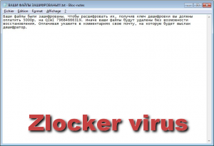 Zlocker virus