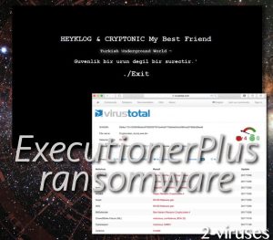 ExecutionerPlus ransomware