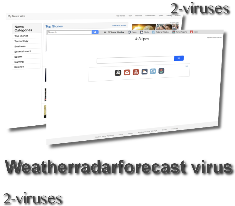Weatherradarforecast virus remove