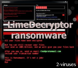 LimeDecryptor ransomware