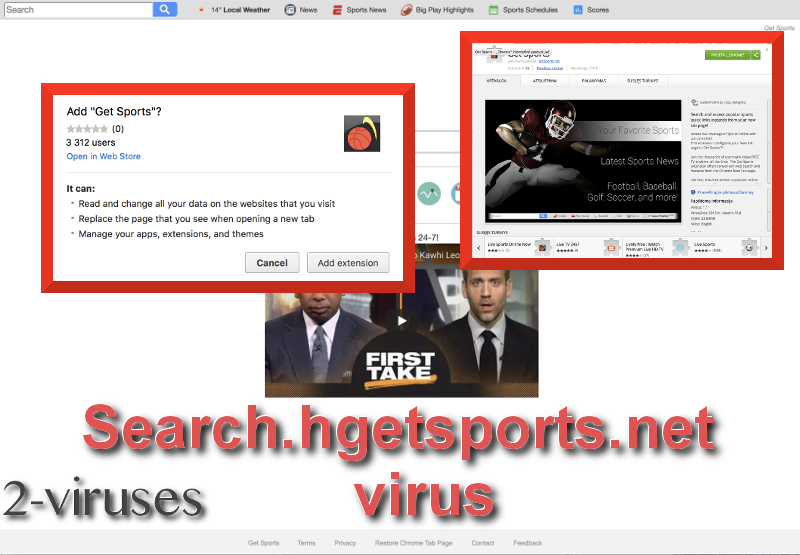 Search.hgetsports.net virus remove