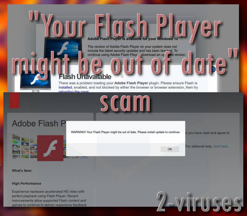 remove flash player virus