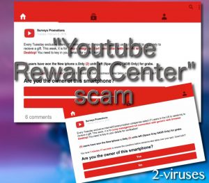 “Youtube Reward Center” scam