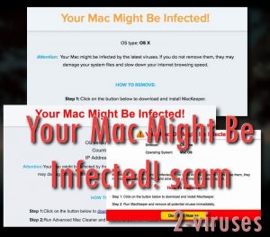 Your Mac Might Be Infected! Scam