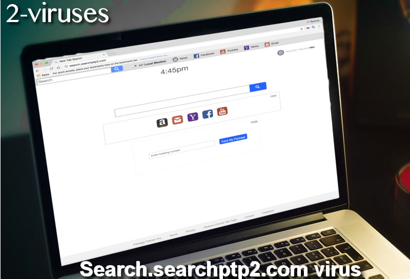 Search.searchptp2.com virus remove