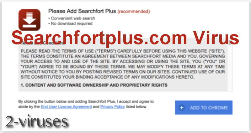 Searchfortplus.com virus remove