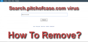 Search.pitchofcase.com virus