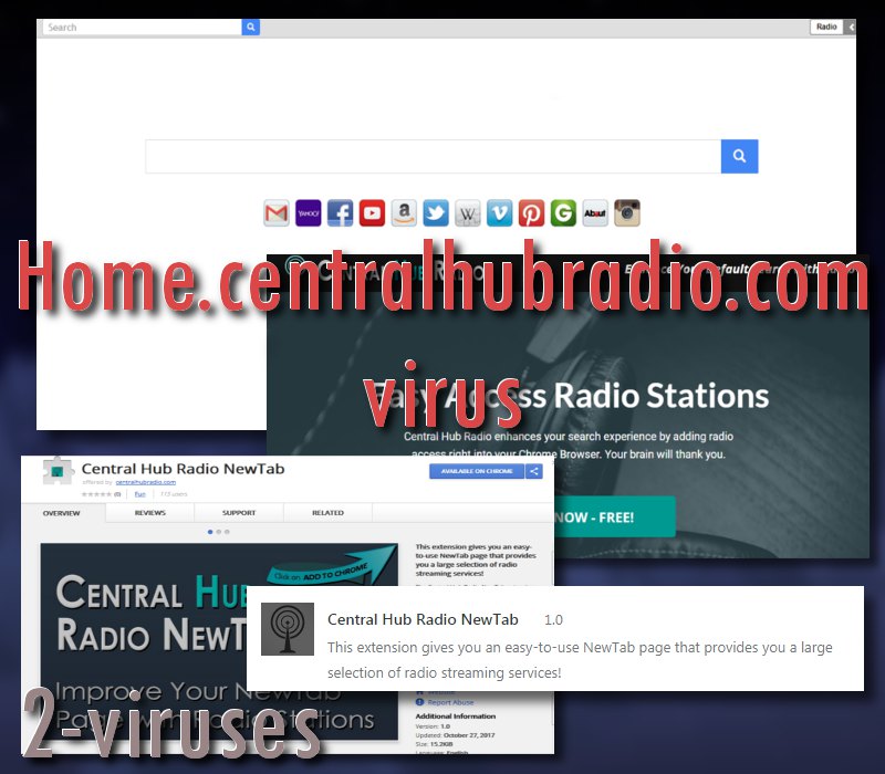 Home.centralhubradio.com virus