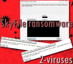 SkyFile ransomware