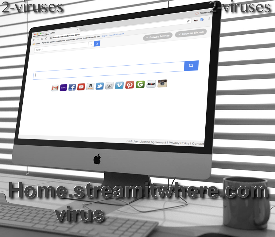 Home.streamitwhere.com virus remove