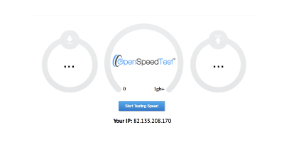 My Speed Test