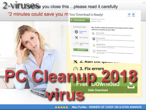 PC Cleanup 2018 virus