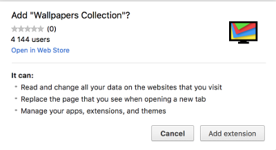 Wallpapers Collection add-on