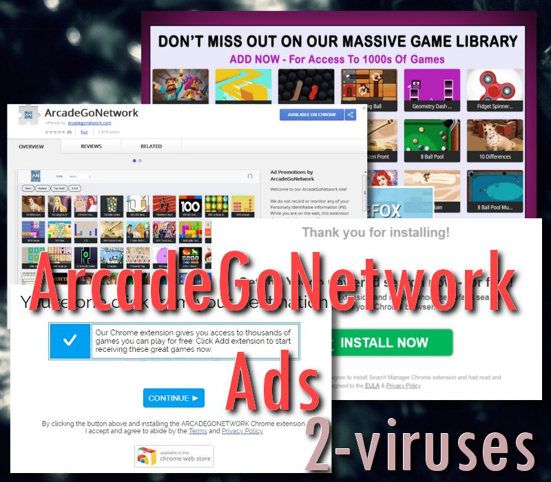 ArcadeGoNetwork ads