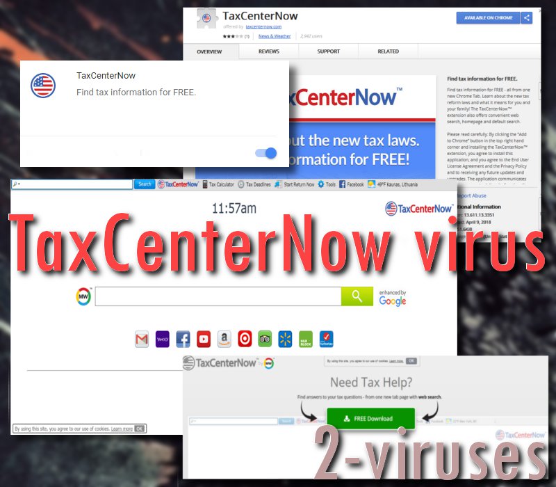 Taxcenternow.com virus