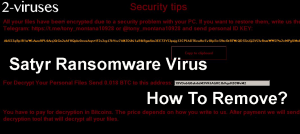 Satyr Ransomware Virus