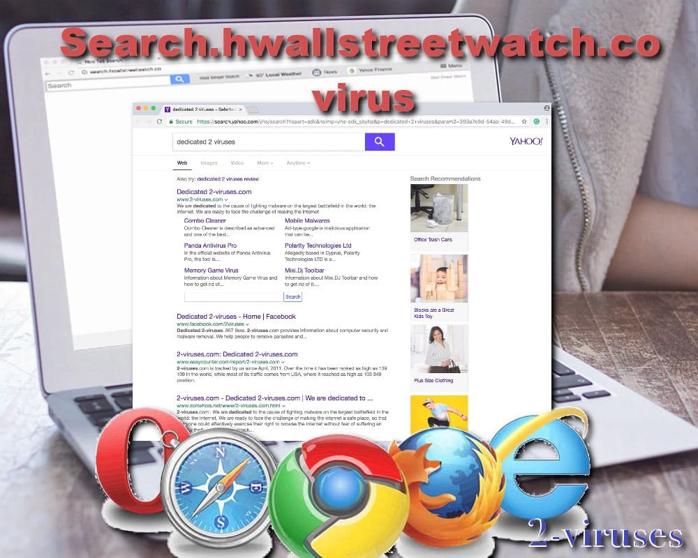 Wallstreetwatch browser hijacker virus