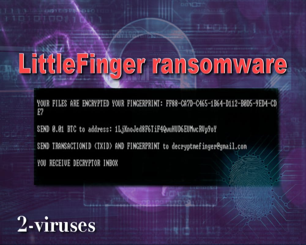 LittleFinger ransomware virus